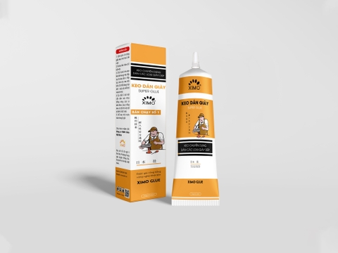 Keo Dán Giày Siêu Dính Dùng Nhiệt Trong Suốt Không Tổn Thương Da XIMO KDG06
