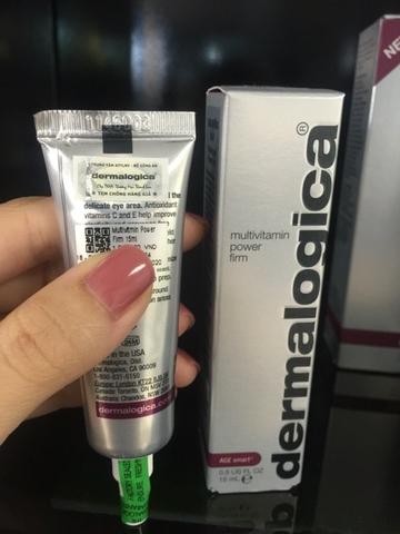 Kem mắt làm mờ vết chân chim Dermalogica Multivitamin Power Firm