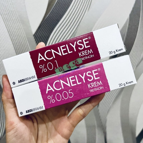 Kem Trị Mụn Acnelyse - Tretinoin 0.05% và 0.1% - 20g