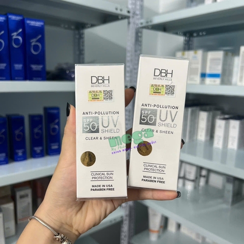 DBH UV Shield Anti-Pollution SPF 50 – Kem Chống Nắng Bảo Vệ Da Tối Ưu