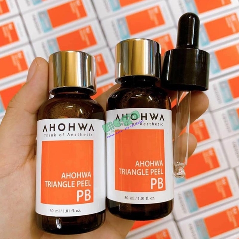 Peel Cho Da Dầu Mụn Ahohwa Triangle Peel PB 30ml [Chính Hãng]