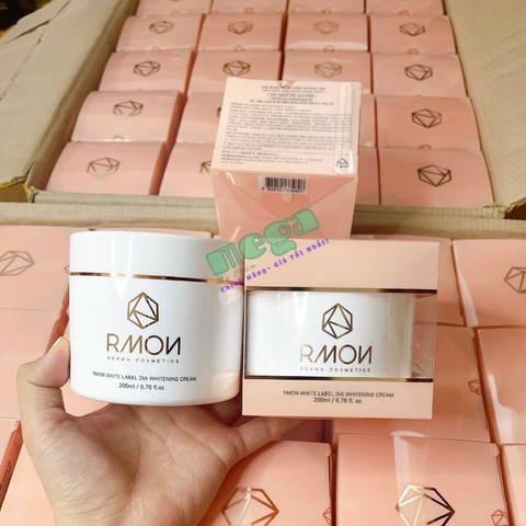 Kem Dưỡng Trắng Rmon White Label Dia Whitening Cream 200ml [Chính Hãng]