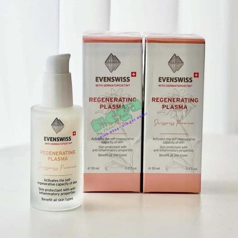 Serum phục hồi da Evenswiss Regenerating Plasma 50ml Giá Bao Nhiêu? Mua Ở Đâu Chính Hãng?