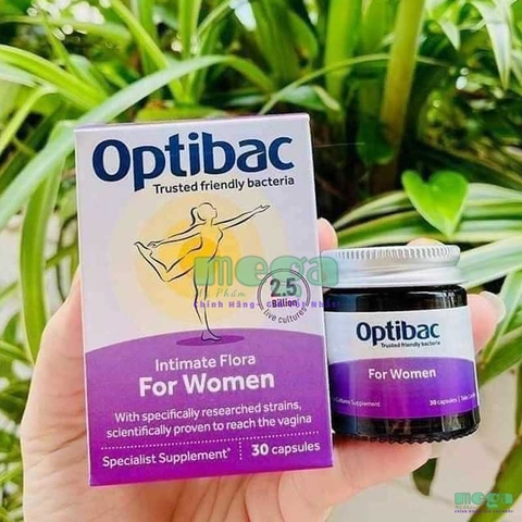 Men Vi Sinh Optibac Tím 30 Viên Giá Bao Nhiêu? Mua Ở Đâu Chính Hãng?