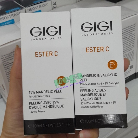 GiGi Ester C Mandelic Peel 15% Giá Bao Nhiêu? Mua Ở Đâu Chính Hãng?