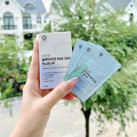 Ardiem Glutathione 50X 325 Plus Up - Film Ngậm Trắng Da