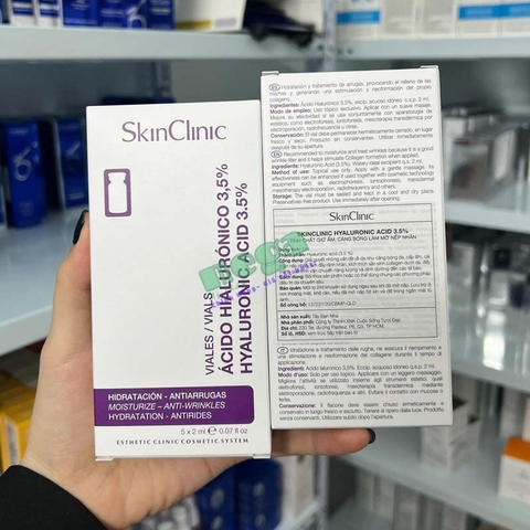 Tinh Chất Cấp Ẩm SkinClinic Hyaluronic Acid 3.5% Giá Bao Nhiêu? Mua Ở Đâu Chính Hãng?