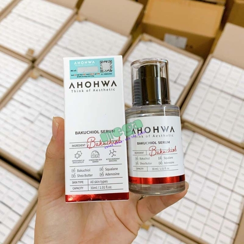 Ahohwa Bakuchiol Serum 30ml - Tinh Chất Tái Tạo Trẻ Hoá  [Chính Hãng]