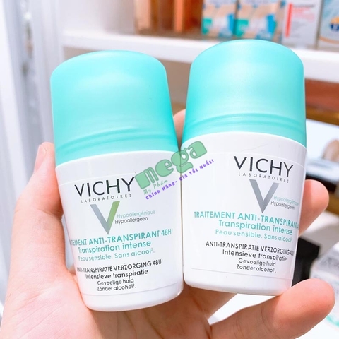 Lăn Khử Mùi VICHY 48h Xanh [Chính Hãng]
