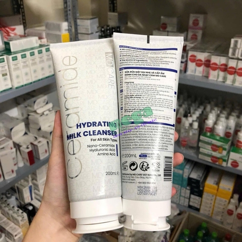 MD CARE Hydrating Milk Cleanser 200ml - Sữa Rửa Mặt Dịu Nhẹ Cho Da Nhạy Cảm