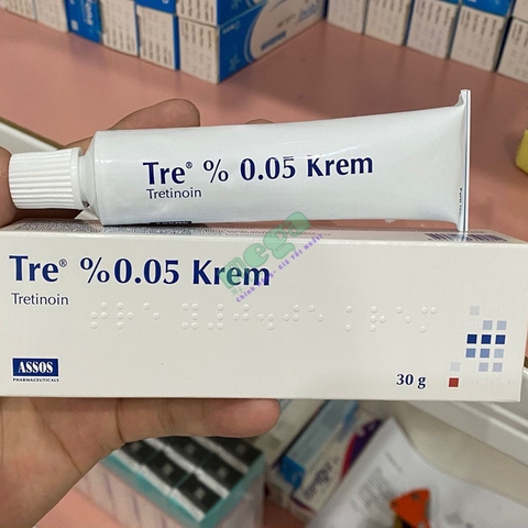 Assos Tre %0.05 Krem - Điều Trị Mụn, Mờ Nám, Ngừa Lão Hoá