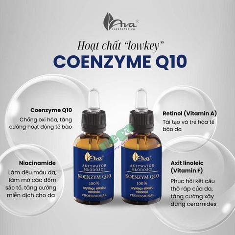 Ava Youth Activator Coenzyme Q10 Serum 30ml [Chính Hãng]