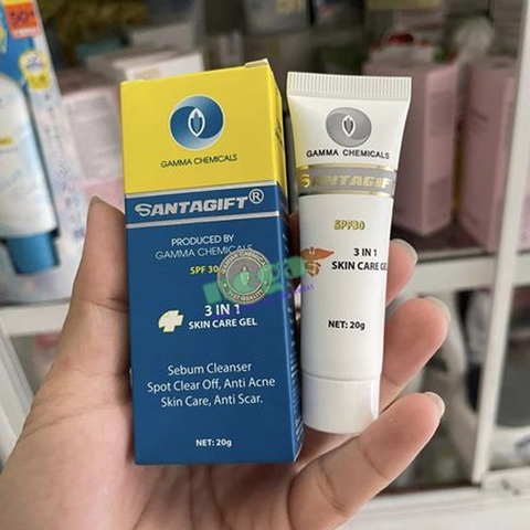 Santagift 3 In 1 Skin Care Gel SPF 30 - Giảm Thâm, Ngừa Mụn 20g