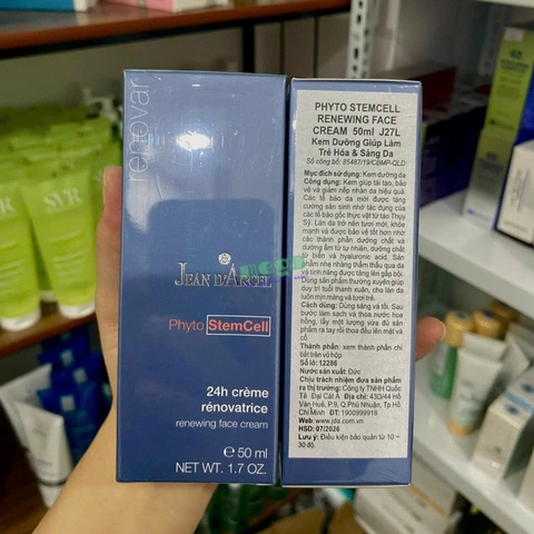 Phyto Stemcell Renewing Face Cream - Kem Dưỡng Giúp Hỗ Trợ Trẻ Hóa Và Sáng Da 50ml