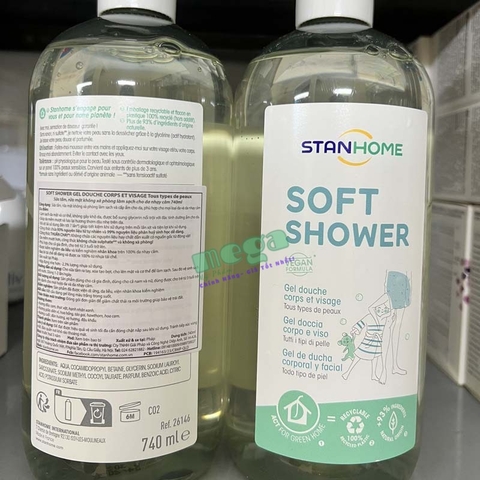 Sữa Tắm Stanhome Soft Shower 740ml Giá Bao Nhiêu? Mua Ở Đâu Chính Hãng?