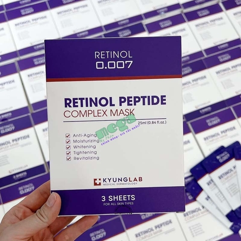 Kyung Lab Retinol Peptide Complex Mask Giá Bao Nhiêu? Mua Ở Đâu Chính Hãng?