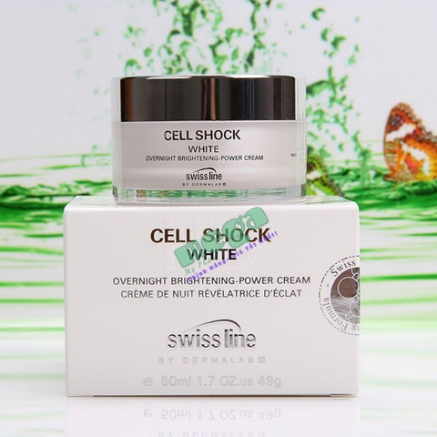 Cell Shock White Overnight Brightening Power Cream 50ml [Chính Hãng]