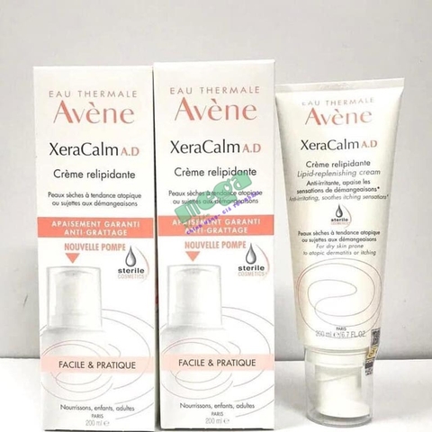 Kem dưỡng Eau Thermale Avène XeraCalm AD 200ml [Chính Hãng]