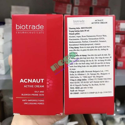 Chấm Mụn Biotrade Cream 15ml [Chính Hãng]