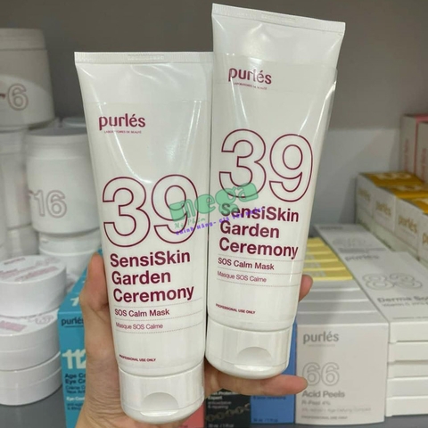 Purles 39 SOS Calm Mask -  Mặt Nạ Dưỡng Ẩm Cho Da Khô, Nhạy Cảm 200ml