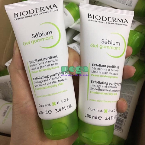 Tẩy Tế Bào Chết Bioderma Sebium Gel Gommant 100ml Giá Bao Nhiêu? Mua Ở Đâu Chính Hãng?