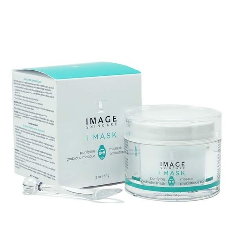 Image I Mask Purifying Probiotic Mask 57 g- Mặt nạ đất sét men vi sinh, thanh lọc và kháng khuẩn.