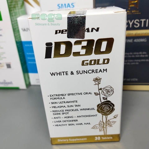 Viên uống trắng da chống nắng ID30 Gold [Chính Hãng]