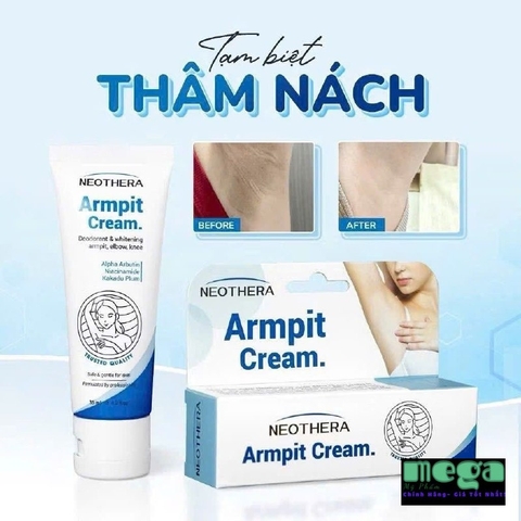 Kem Trị Thâm Nách Armpit Neothera - Làm Sáng Da Vùng Nhạy Cảm [Chính Hãng]