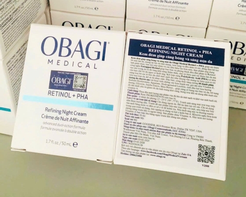 Kem Obagi Retinol + PHA - Kem Dưỡng Đêm Chống Lão Hóa, Sáng Da 50ml