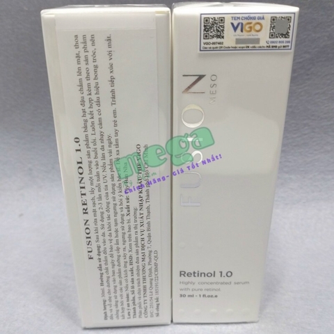 Retinol Fusion 1% Giá Bao Nhiêu? Mua Ở Đâu Chính Hãng?