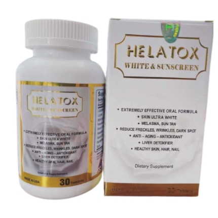 Viên uống Helatox - Viên Uống Trắng Da Chống Nắng Nội Sinh
