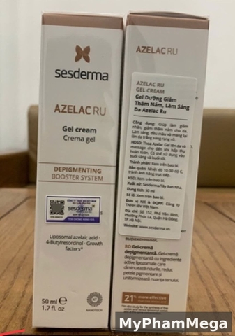 SESDERMA AZELAC RU GEL CREAM [Chính Hãng]