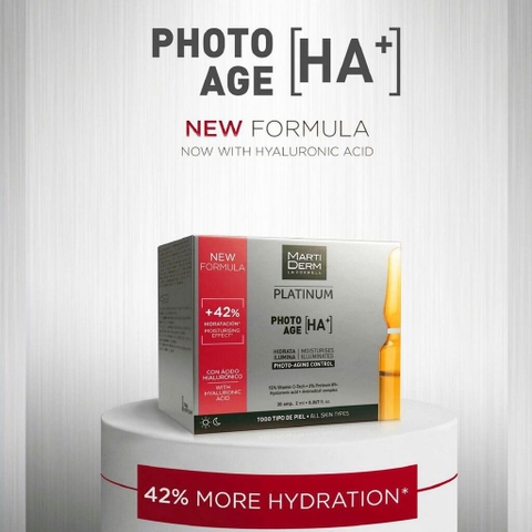 Ampoule MartiDerm Platium Photo Age HA+chống lão hoá, làm sáng da chính hãng