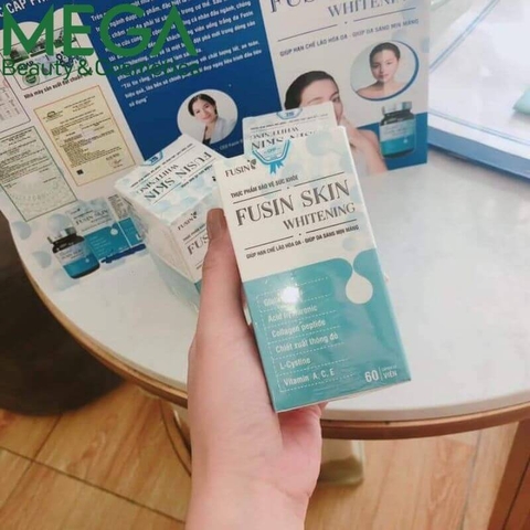 Viên uống trắng da Fusin skin whitening