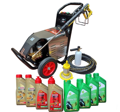Bao Lâu Thì Nên Thay Nhớt Cho Máy Rửa Xe Áp Lực Cao?