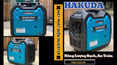 Máy Phát Điện Inverter Hakuda: Năng Lượng Sạch, An Toàn