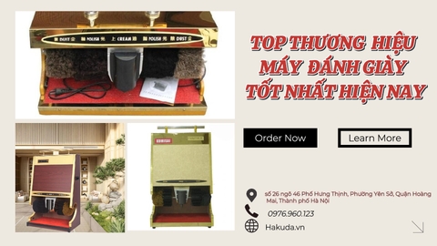 Top Thương Hiệu Máy Đánh Giày Tốt Nhất Hiện Nay