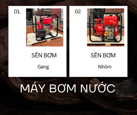 So Sánh Chi Tiết Máy Bơm Nước Sên Bơm Gang và Sên Bơm Nhôm: Phân Tích Kỹ Thuật và Lời Khuyên Chọn Lựa