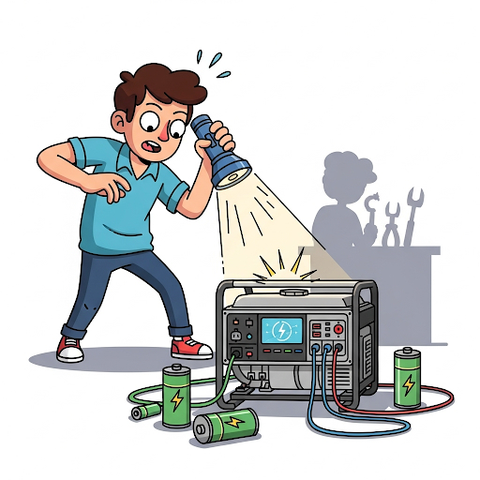 Nguyên nhân máy phát điện không phát ra điện và cách xử lý tại nhà