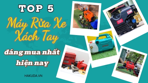 Top 5 Máy Rửa Xe Xách Tay Đáng Mua Nhất Hiện Nay