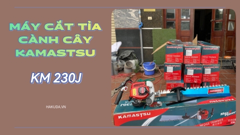 Ưu Điểm và Ứng Dụng Máy tỉa hàng rào, cây cảnh Kamastsu KM230J