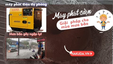 Có Nên Trang Bị Máy Phát Điện Vào Mùa Mưa Bão?
