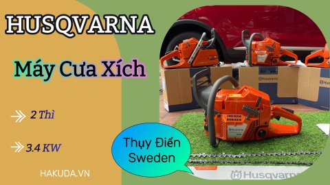 Tìm Hiểu Máy Cưa Xích 2 Thì 3.4Kw Husqvarna 365