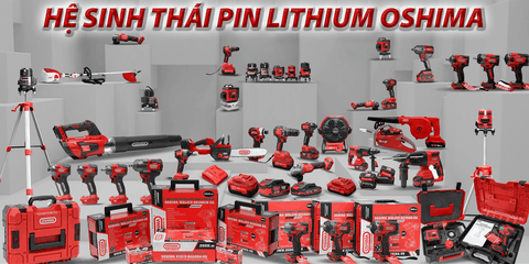 Khám Phá Dụng Cụ Cầm Tay Chạy Pin Oshima: Hiện Đại và Hiệu Quả