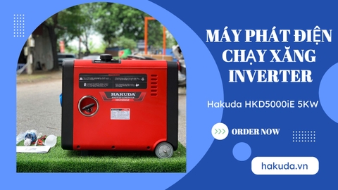 Máy Phát Điện Inverter 5KW Hakuda HKD5000iE: Đỉnh Cao Công Nghệ
