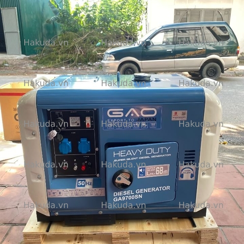 Máy Phát Điện Chạy Dầu GAO - Lựa chọn tối ưu cho gia đình