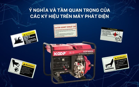 Ký Hiệu Trên Máy Phát Điện - Bạn Cần Biết