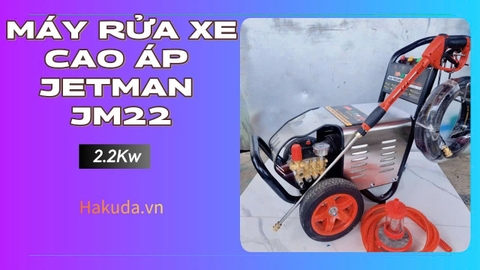 Máy Rửa Xe Cao Áp 2.2Kw Jetman JM22 - Giải Pháp Làm Sạch Hiệu Quả