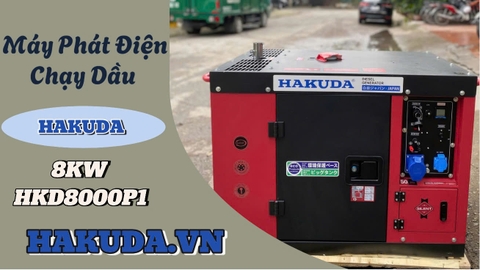 Ứng Dụng Máy Phát Điện Chạy Dầu 8KW Hakuda HKD8000P1