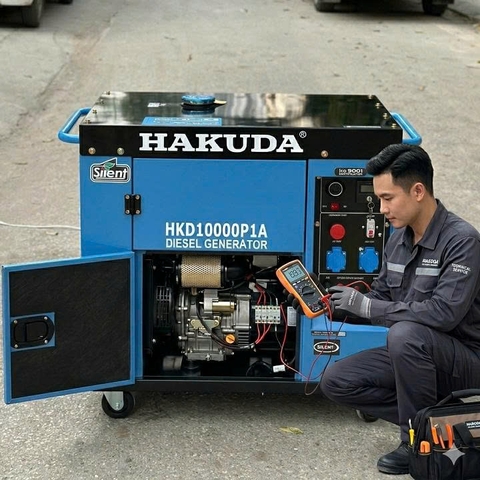 Ưu điểm của Máy Phát Điện Chạy Dầu Hakuda 10KW HKD10000P1A